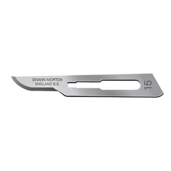 Ostrza jednorazowe sterylne SWANN MORTON stal nierdzewna 15